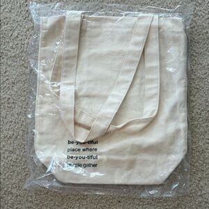 Aritaum Canvas Tote Bag Beautiful Place Where Beautiful People Gather 15x13